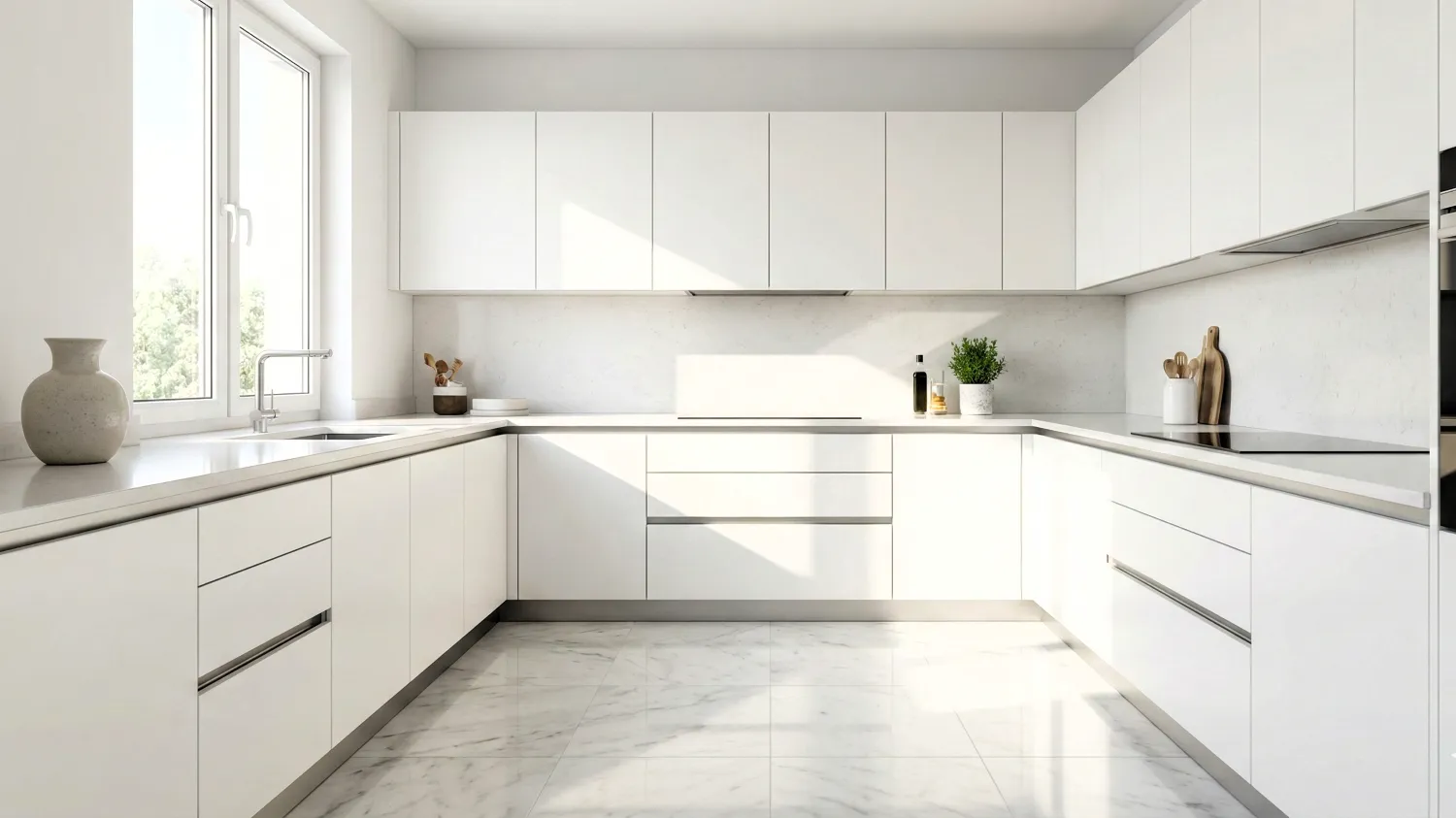 model kitchen set minimalis untuk rumah dan apartemen 3