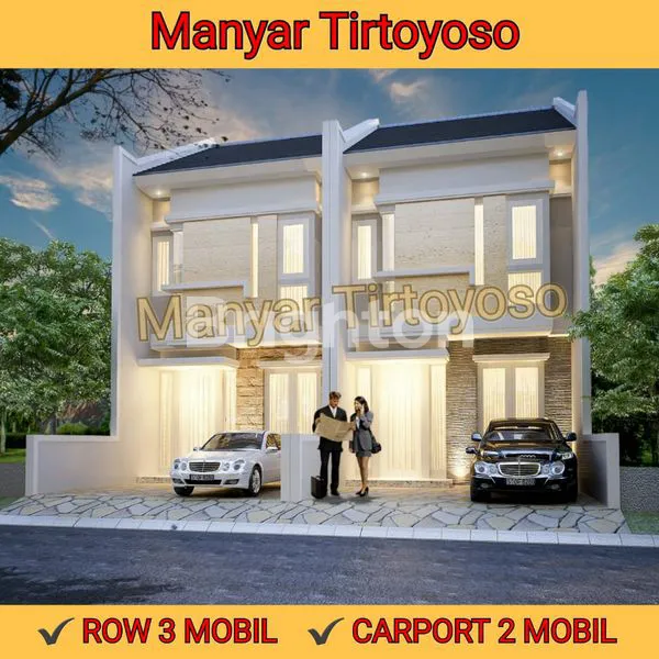 image BURUAN BELI! RUMAH BARU MANYAR TIRTOYOSO CUMA 2 UNIT MINIMALIS BAGUS (1)