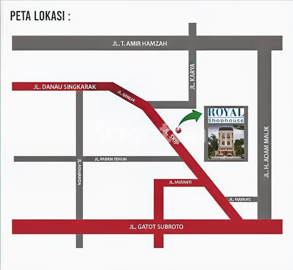 image RUKO BARU JL. SEKIP. ROYAL SHOP HOUSE. SPACE PARKIR PANJANG. DEKAT KE KAMPUS UNPRI (2)
