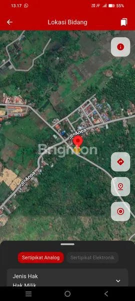 TANAH POROS JALAN DI BAU BAU