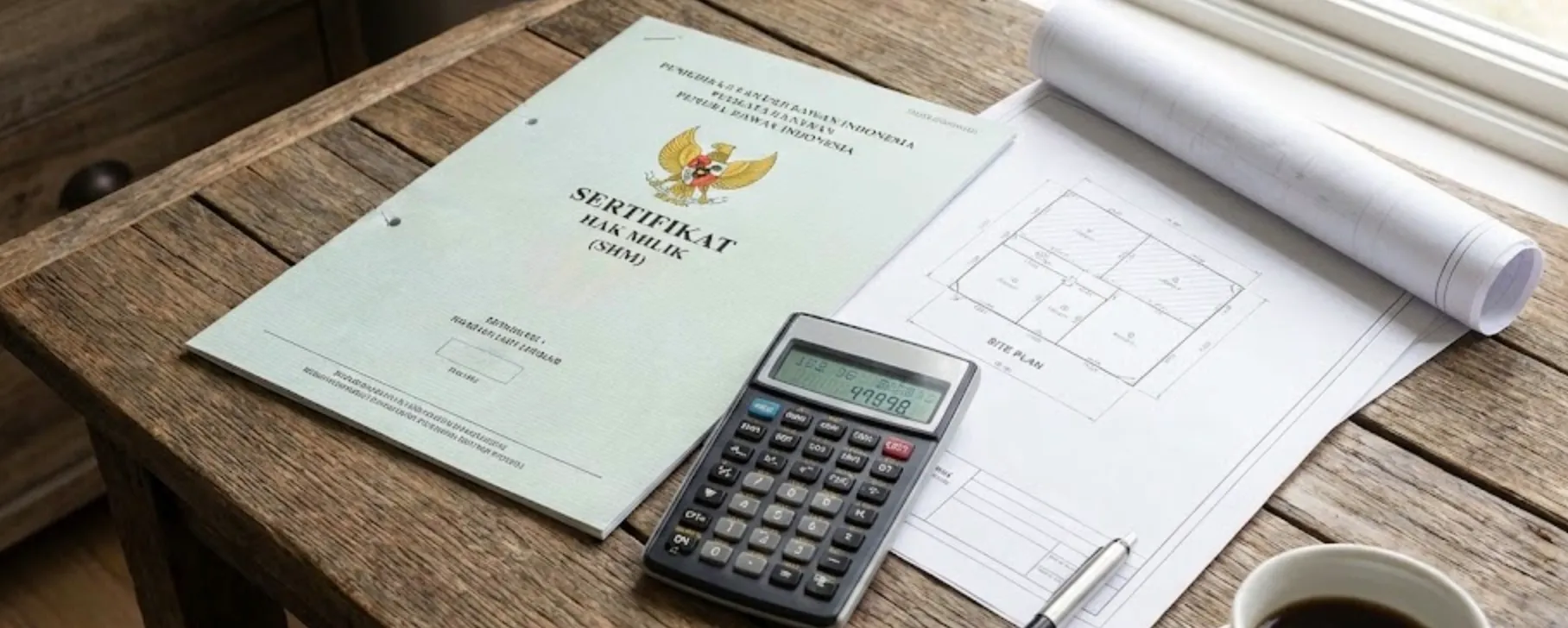 cara menghitung harga tanah per meter 2