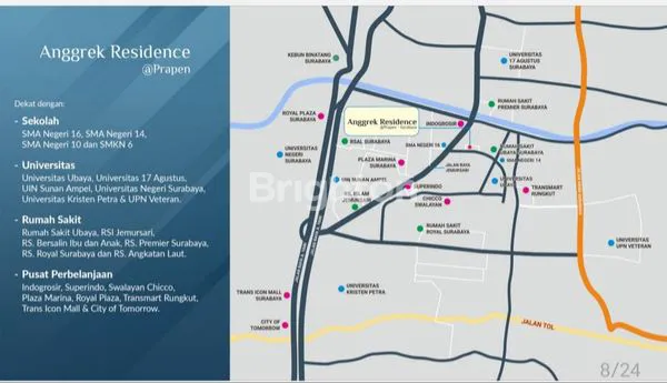 image RUMAH 3 KT DI ANGGREK RESIDENCE, STRATEGIS! (3)