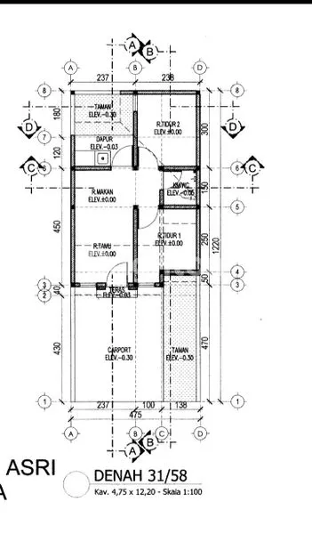 image RUMAH 1 LANTAI BENOWO SURABAYA BARAT, CIAMIK POOL (2)