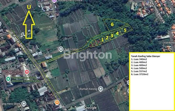 image KAVLING SABA GIANYAR, AKSES MUDAH (1)