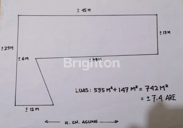 image TANAH STRATEGIS 7,4 ARE DI JL. GN AGUNG (2)