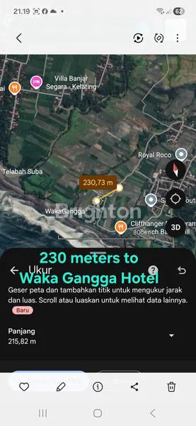 image TANAH DIJUAL DI PANTAI YEH GANGGA DI TABANAN , BALI . (3)
