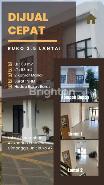 image RUKO 2.5 LANTAI DI CIMANGGIS, LT 98M² (8)