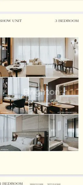 APARTEMEN MEWAH LEBAK BULUS 3 BR