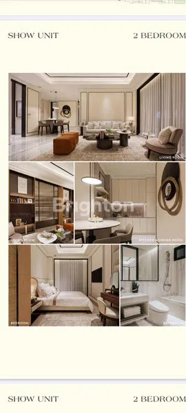 APARTEMEN MEWAH 2 BR DI LEBAK BULUS