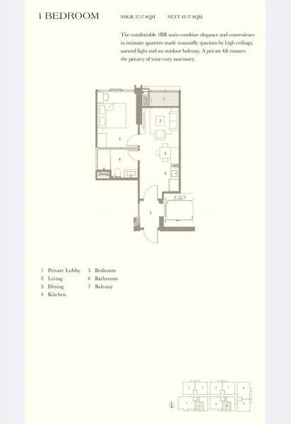 image APARTEMENT MEWAH 1 BR  LEBAK BULUS (2)