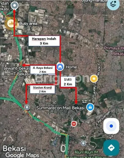 image RUMAH SIAP HUNI DALAM CLUSTER ONE GATE SISTEM HANYA 10 MENIT KE STASIUN DAN MALL SUMMARECON BEKASI (8)