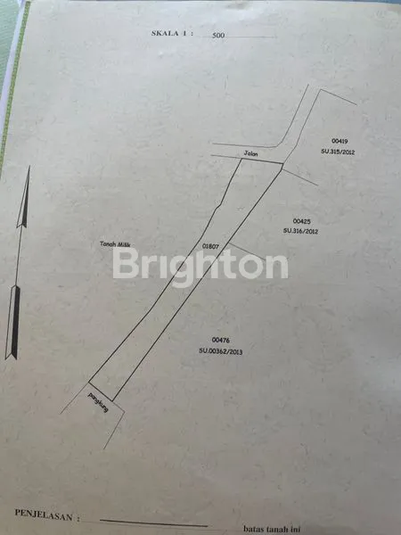 image DIJUAL TANAH 1.389 M² (13,89 ARE) PUPUAN , TEGALLALANG , GIANYAR - LOKASI STRATEGIS DI KAWASAN ALAM TEGALLALANG YANG SEJUK & BERKEMBANG  (3)