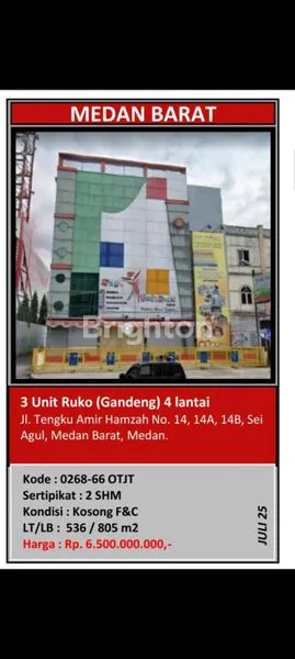 image 3RUKO GANDENG JALAN AMIR HAMZAH (3)