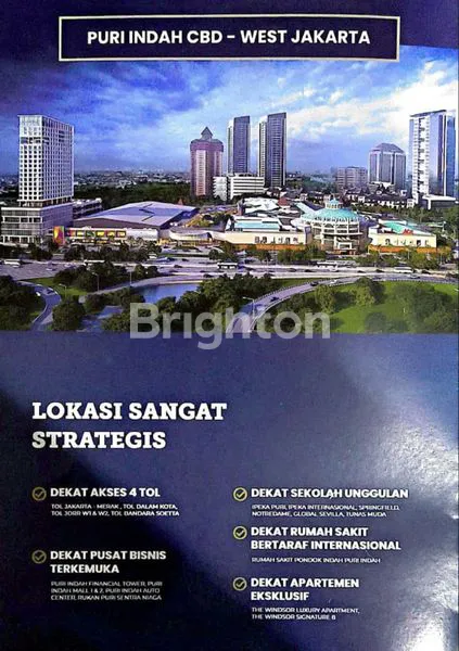 image WINDSOR APARTEMENT BRAND NEW PURI INDAH JAKARTA BARAT (1)