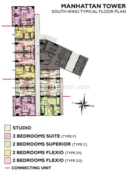 image APARTEMEN BARU BINTARO, AKSES LIFT PRIVATE (3)