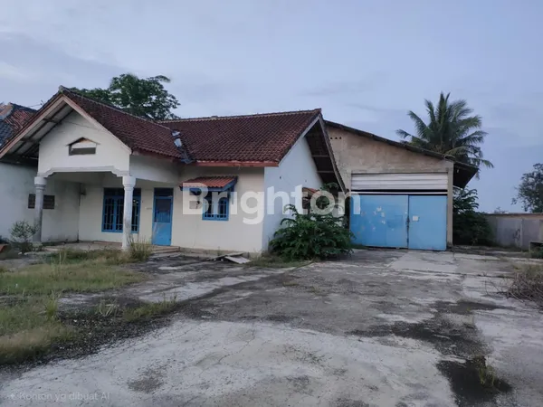 GUDANG & RUMAH TIDAK JAUH DARI JALAN UTAMA JENDRAL SUDIRMAN, LAMPUNG