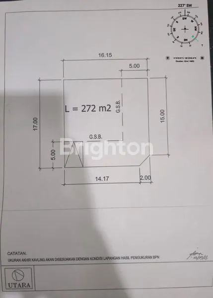 image KAVLING HOEK SPESIAL HARGA CUMA 3 JUTAAN PER METER (3)