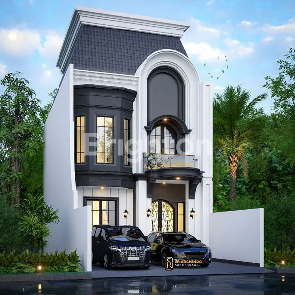image RUMAH MEWAH MODERN KLASIK – JALAN MANGGIS, JAGAKARSA (SHM + IMB + PBB LENGKAP) (1)