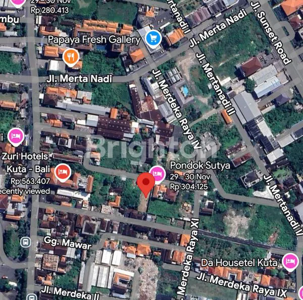 image LAHAN KECIL DI LOKASI STRATEGIS & DEKAT JALAN UTAMA DI SUNSET ROAD, BALI (5)