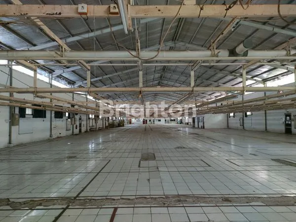 DIJUAL  TANAH DAN BANGUNAN  EX PABRIK GARMENT