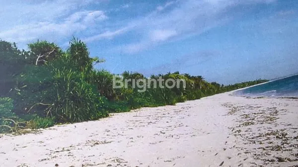 TANAH SUPER STRATEGIS LUAS HAMPIR 1 HEKTAR 9923M2 PEMANDANGAN PANTAI DAN LARUTAN ABADI COCOK UNTUK RESORT ATAU VILLA KAWASAN PANTAI KODI SUMBAWA BARAT DAYA