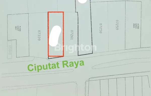 image BIDANG BANGUNAN KOSONG  PERSEGI PANJANG KOMERSIL DI TEPI JALAN HIGH TRAFFIC   KEBAYORAN LAMA JAKSEL (2)