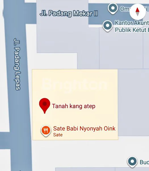 image TANAH LUAS 231 M2 DI JALAN PADANG LEPAS MAHENDRADATA BELAKANG RUMAH SAKIT BALIMED (6)