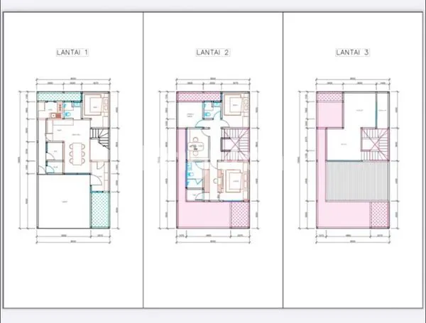 image RUMAH 2,5 LANTAI MINIMALIS  BARU GRESS DHARMAHUSADA DEKAT GALAXY MALL PAKUWON CITY WISMA PERMAI ITS MULYOSARI SUTOREJO KERTAJAYA INDAH MANYAR (3)