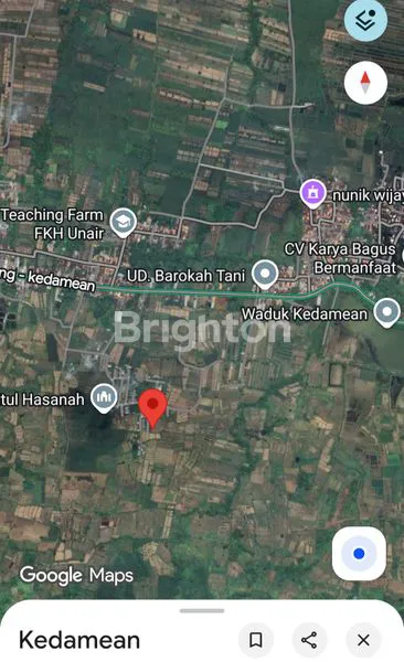 image TANAH SIAP BANGUN LT 132 M2 KEDAMEAN GRESIK STRATEGIS DEKAT PASAR DAN TOL (3)