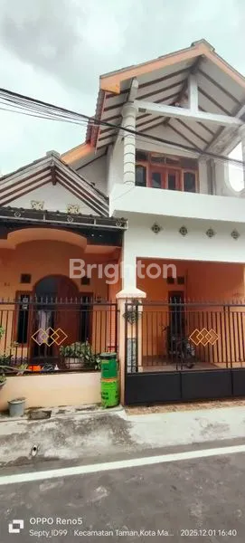 RUMAH 2 LTN DI MUTIARA KENCANA, DEKAT SAMSAT & KAMPUS