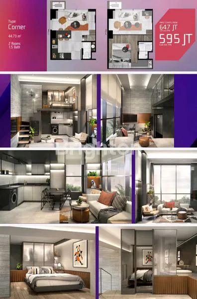 image HUNIAN MODERN URBAN X, DEKAT RS SILOAM & MRT (2)