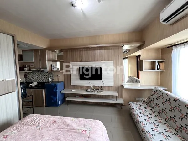 image APARTEMEN TANGLIN CONNECT PAKUWON MALL TIPE STUDIO+ LUAS 29M² FULL FURNISHED INTERIOR & ELEKTRONIK VIEW KOLAM RENANG (2)