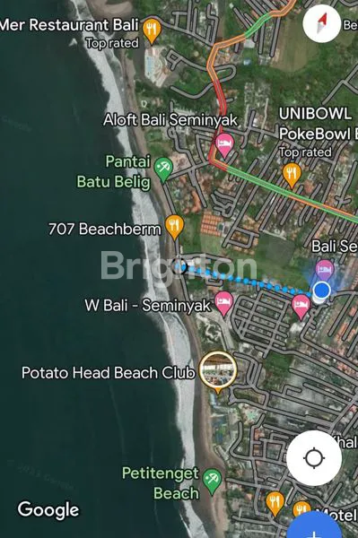 image DI JUAL TANAH 740 M2 ZONA PARIWISATA DI BELAKANG POTATO HEAD BEACH CLUB BALI (6)