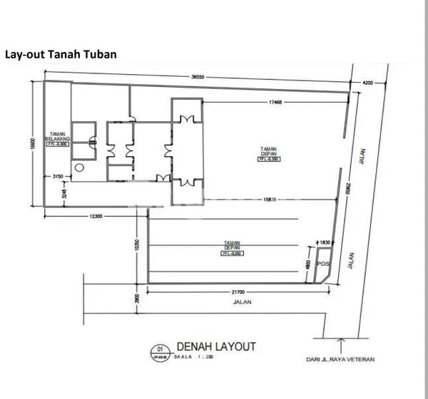 image TANAH LUAS 819M² DI PUSAT KOTA TUBAN, COCOK UNTUK KOST/HOTEL (1)
