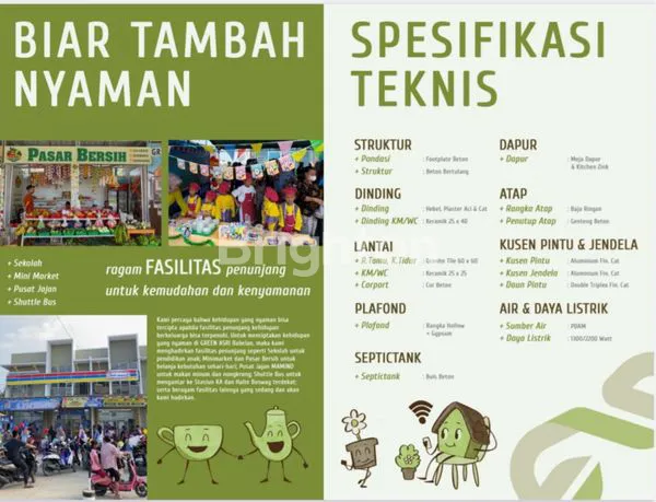 image RUMAH 3KT DI CLUSTER GREEN BABELAN ASRI, LT 68/LB 84 (2)