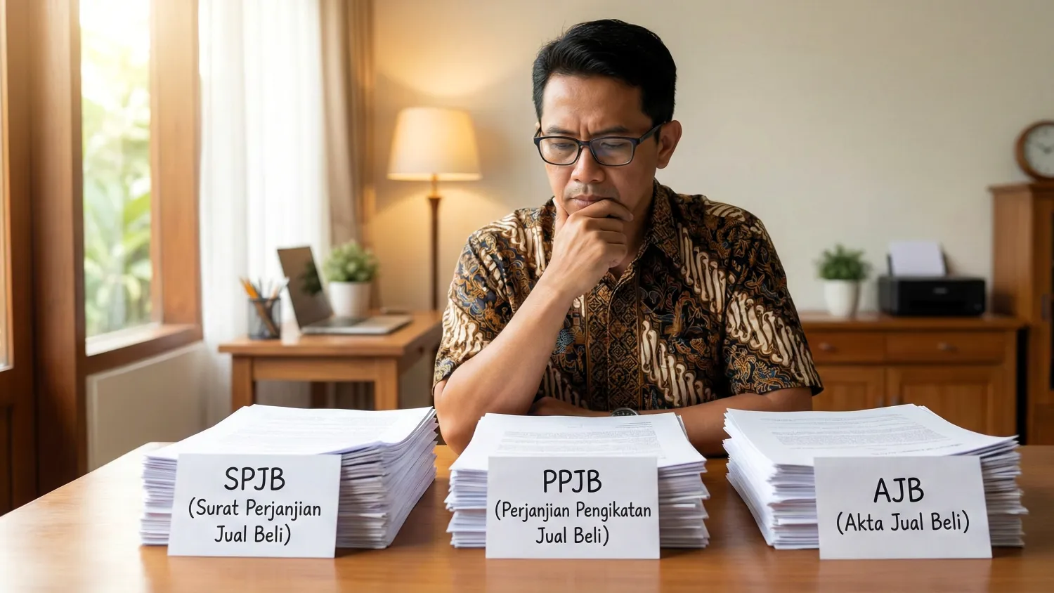 contoh surat perjanjian jual beli properti lengkap 3 perbandingan dokumen