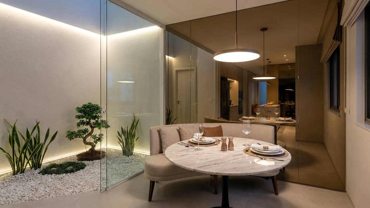 tren rumah kecil tapi mewah hunian kompak indonesia 10 penggunaan cermin kaca