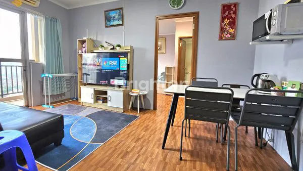 image APARTEMEN 3KT FURNISHED, VIEW CITY & BALKON LUAS DI MAPLE PARK (1)