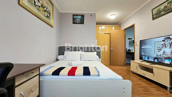 image APARTEMEN 3KT FURNISHED, VIEW CITY & BALKON LUAS DI MAPLE PARK (5)