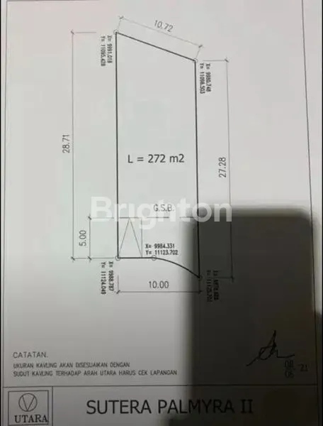 image KAVLING PREMIUM – SUTERA PALMYRA II (2)