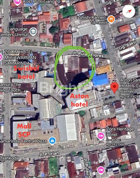 image LAHAN / TANAH PREMIUM SUPER STRATEGIS DEKAT HOTEL DAN MALL DI TENGAH KOTA SAMARINDA (1)