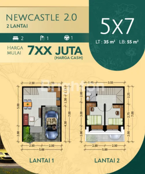 image RUMAH MURAH MODERN MINIMALIS REGENCY ONE SEBELAH PAKUWON CITY (2)