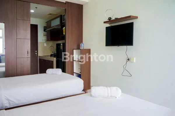 APARTEMEN 2BR FULL FURNISHED TOWER TENGAH LANTAI RENDAH VIEW POOL PANTAI INDAH KAPUK 2 PIK2 TOKYO RIVERSIDE