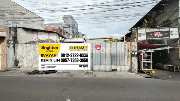 TANAH KOSONG AREA JELAMBAR COCOK UNTUK USAHA