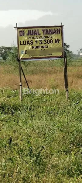 TANAH STRATEGIS 3.300 DI TEGALGONDO ( ZONA KUNING ) AKSES TOL DAN KAMPUS