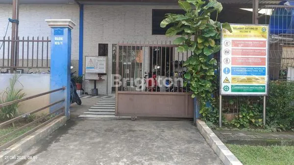 DIJUAL GUDANG + KANTOR STRATEGIS TAMAN TEKNO BSD SERPONG