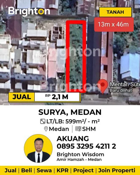 image LAHAN STRATEGIS 599 M² DI JL. SURYA, MEDAN (2)