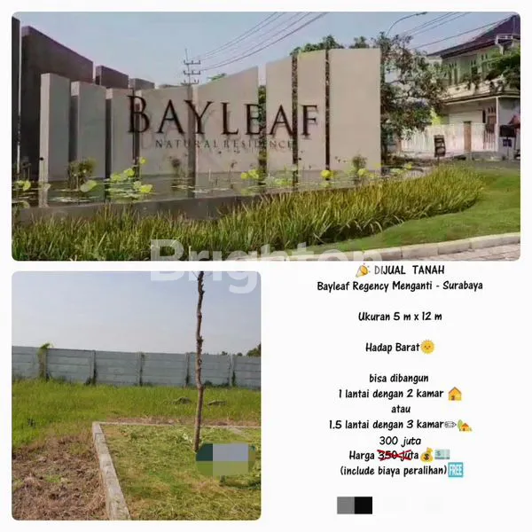 image TURUN HARGA, TANAH DI BAYLEAF SIAP BANGUN (1)
