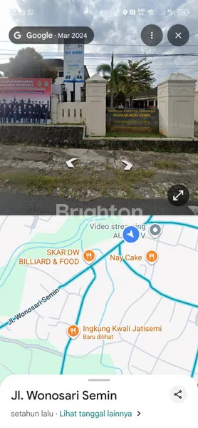 image TANAH STRATEGIS 7000M2 DI GUNUNG KIDUL (COCOK UNTUK PABRIK/HUNIAN/DLL) (5)