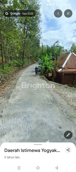 image TANAH STRATEGIS 7000M2 DI GUNUNG KIDUL (COCOK UNTUK PABRIK/HUNIAN/DLL) (2)
